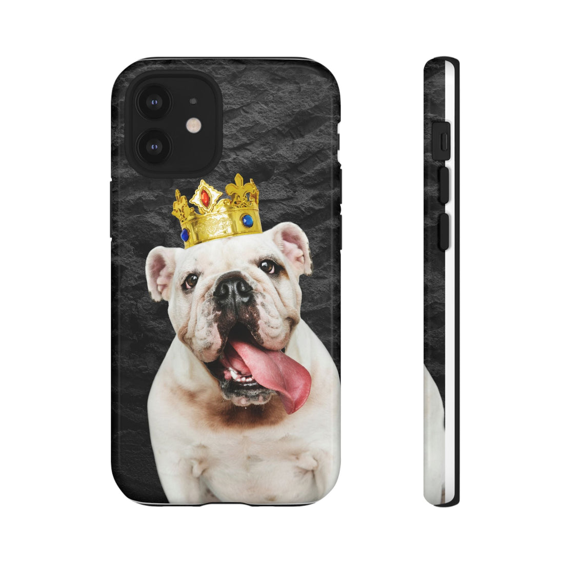 Crowned Dog Phone Case – Unique Pet Gift