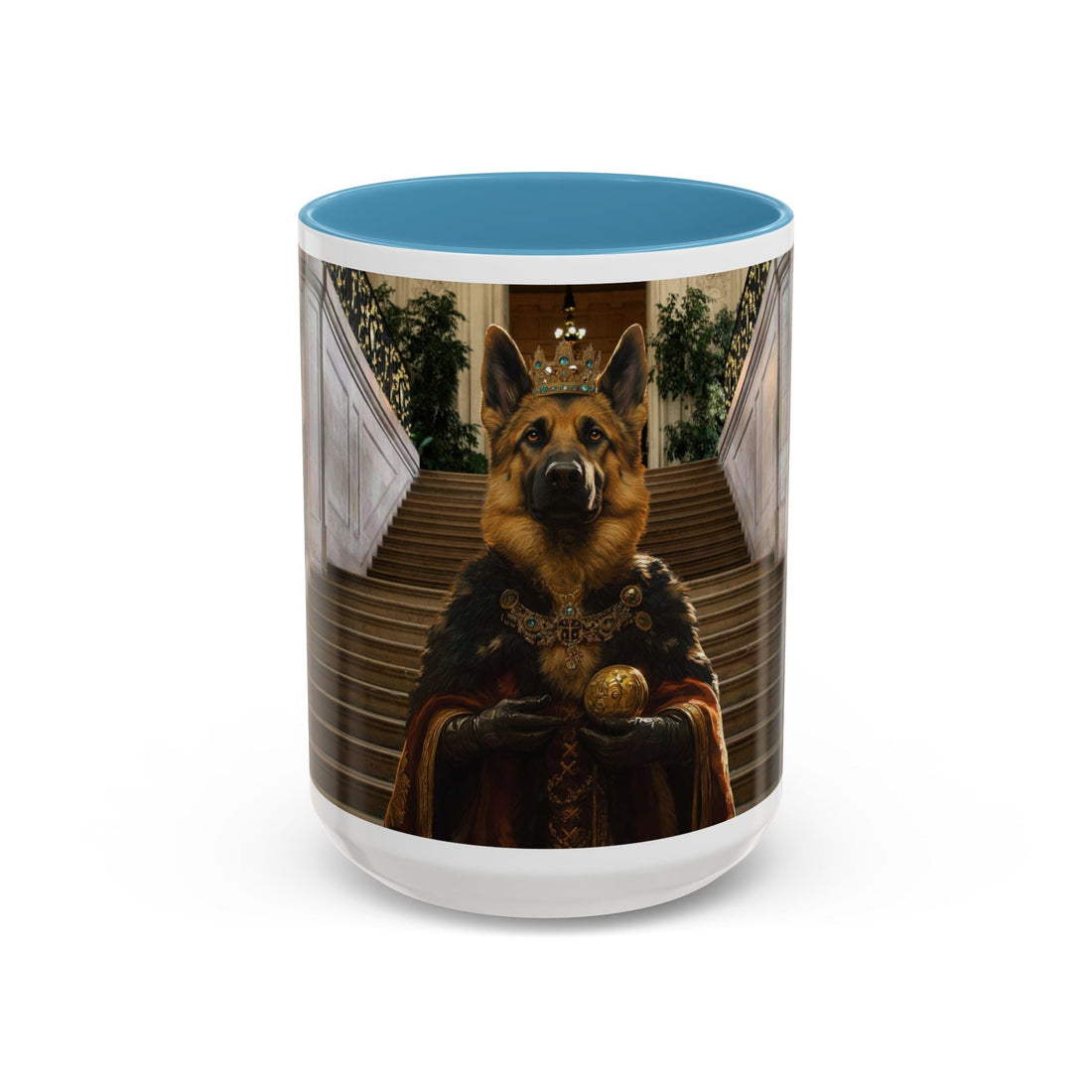 Regal German Shepherd Mug – Dog Lover Gift