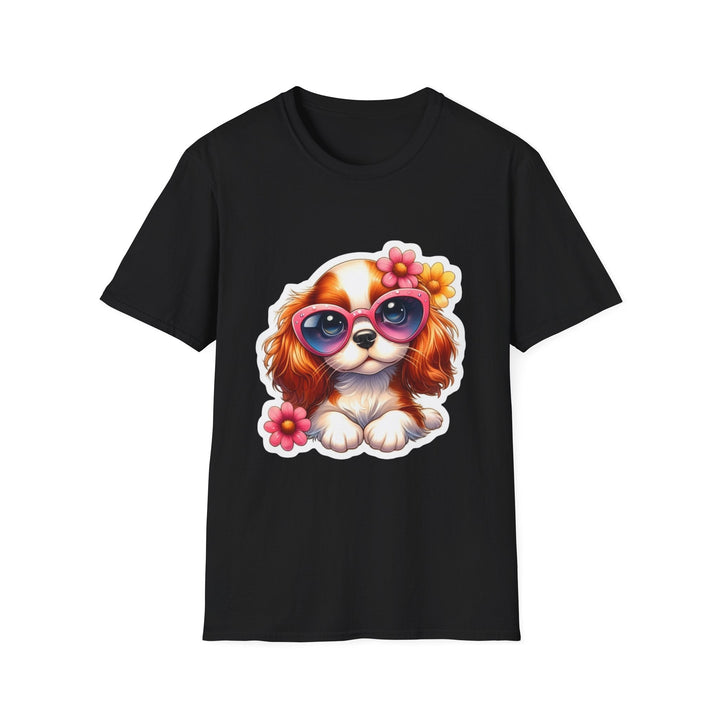 Cute Dog Glasses T-Shirt – Pet Lover Gift