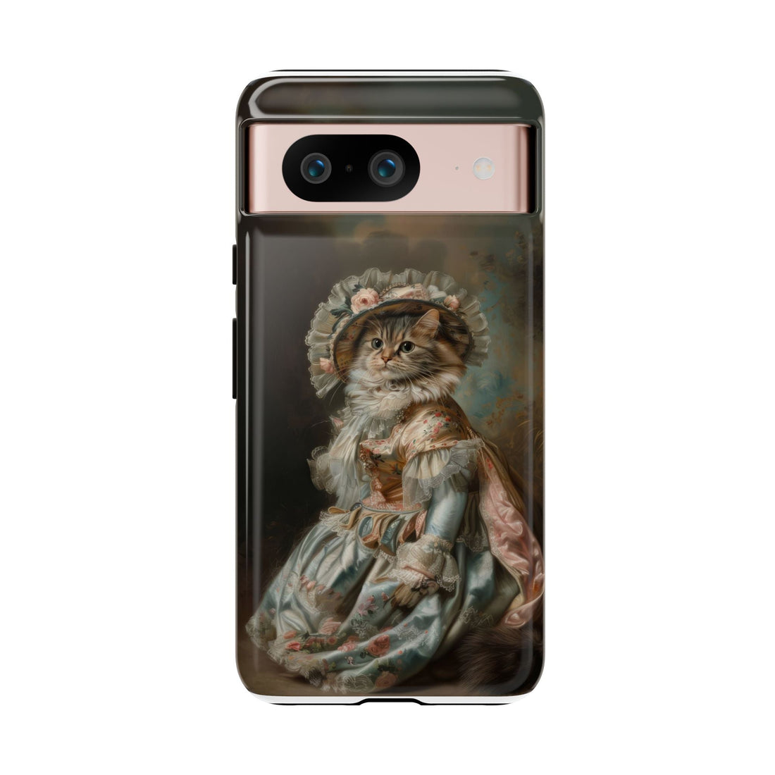 Charming Vintage Cat Phone Case – Unique Gift