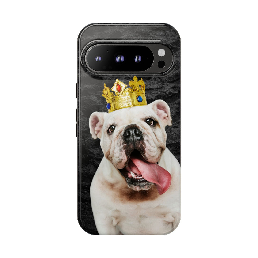 Crowned Dog Phone Case – Unique Pet Gift