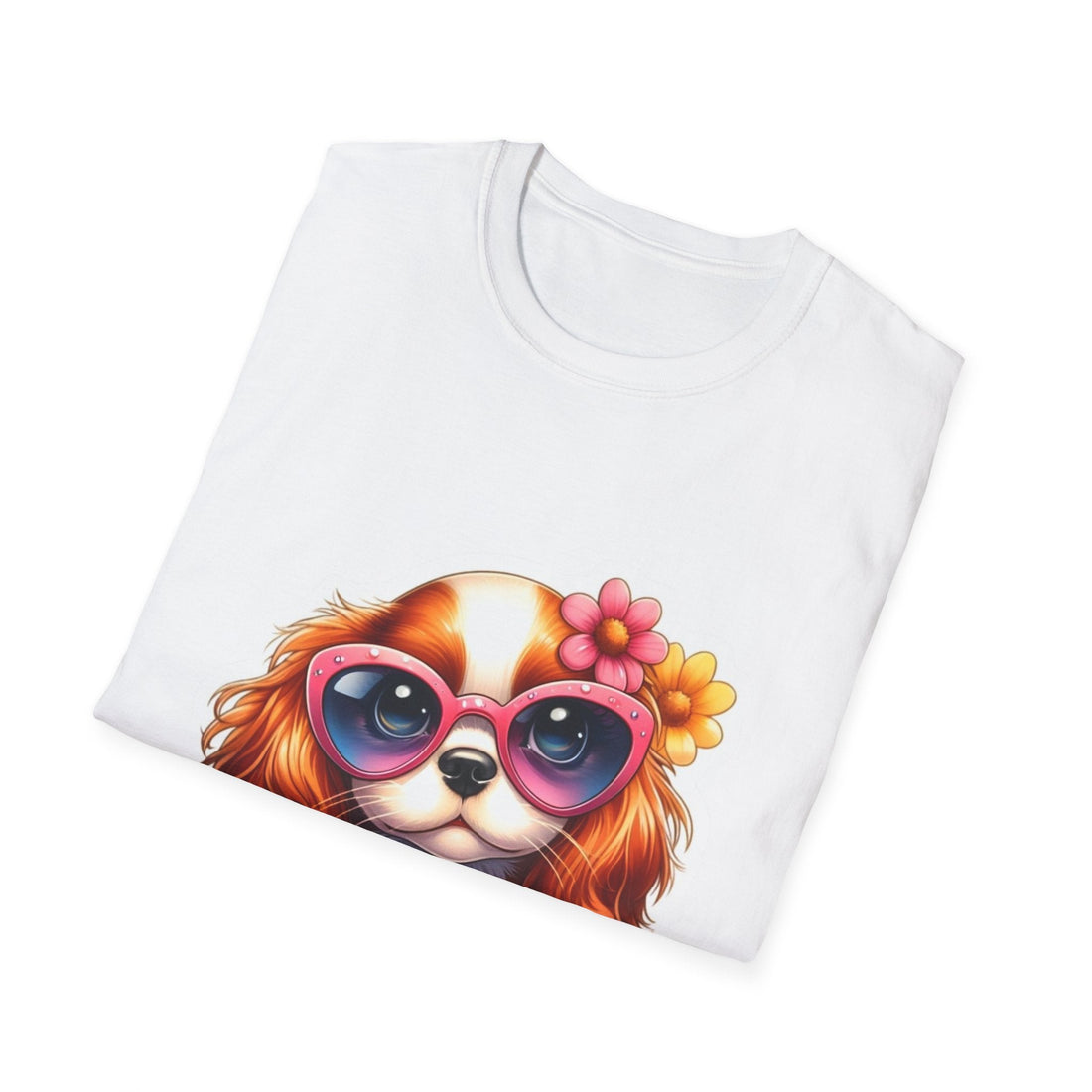 Cute Dog Glasses T-Shirt – Pet Lover Gift