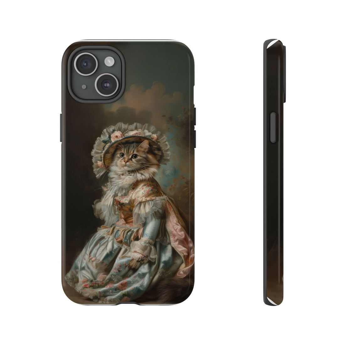Charming Vintage Cat Phone Case – Unique Gift