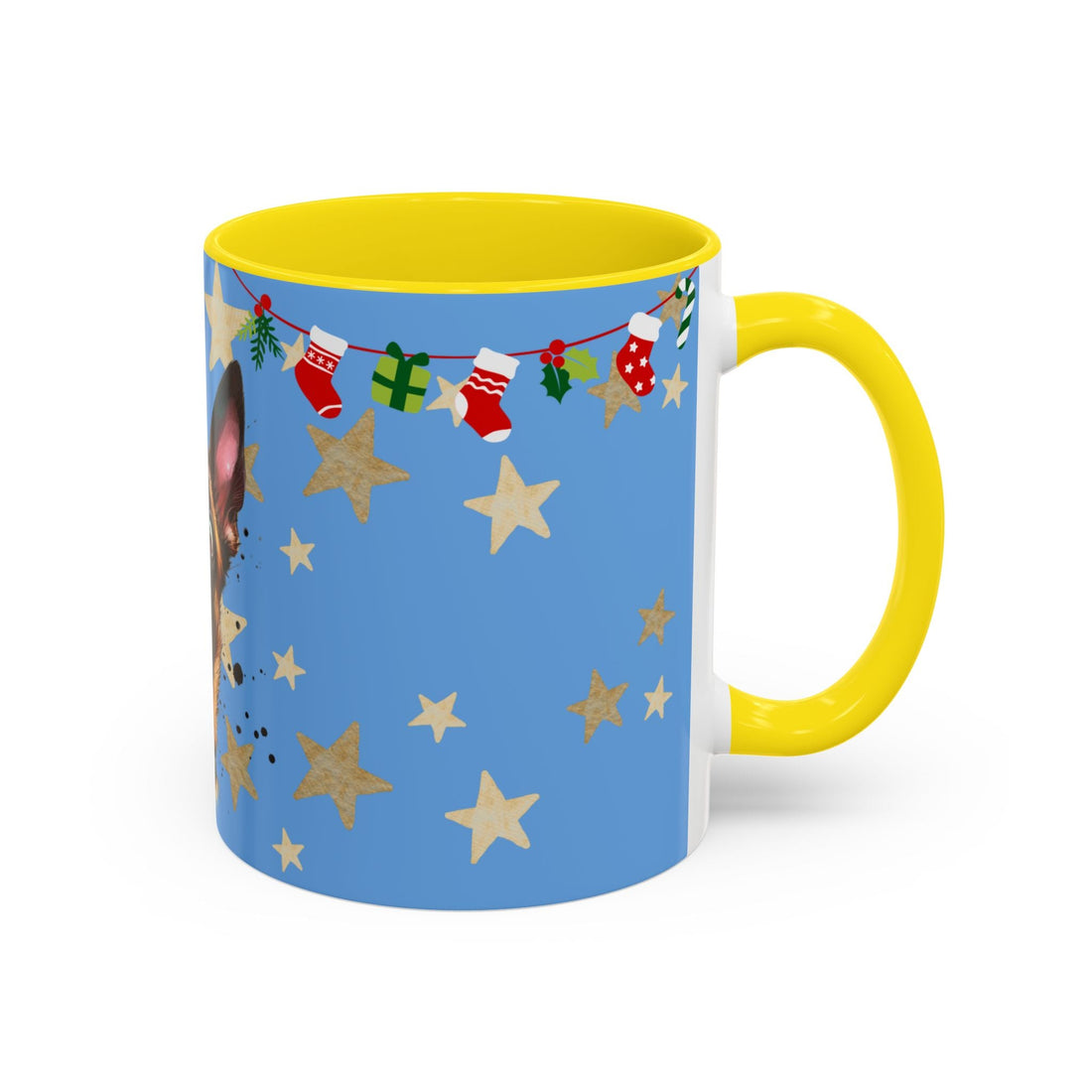 Whimsical Dog Coffee Mug – Festive Gift