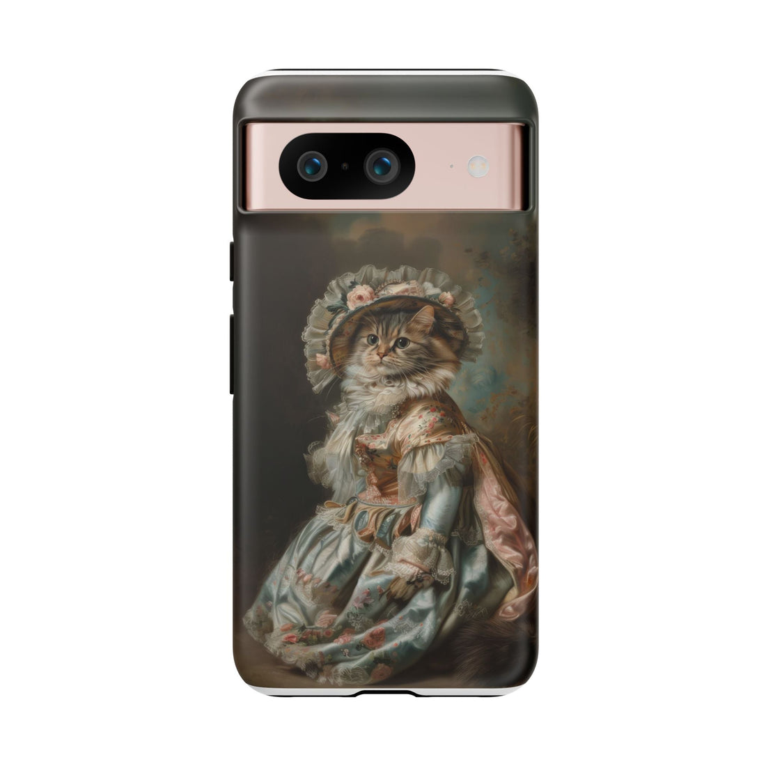 Charming Vintage Cat Phone Case – Unique Gift