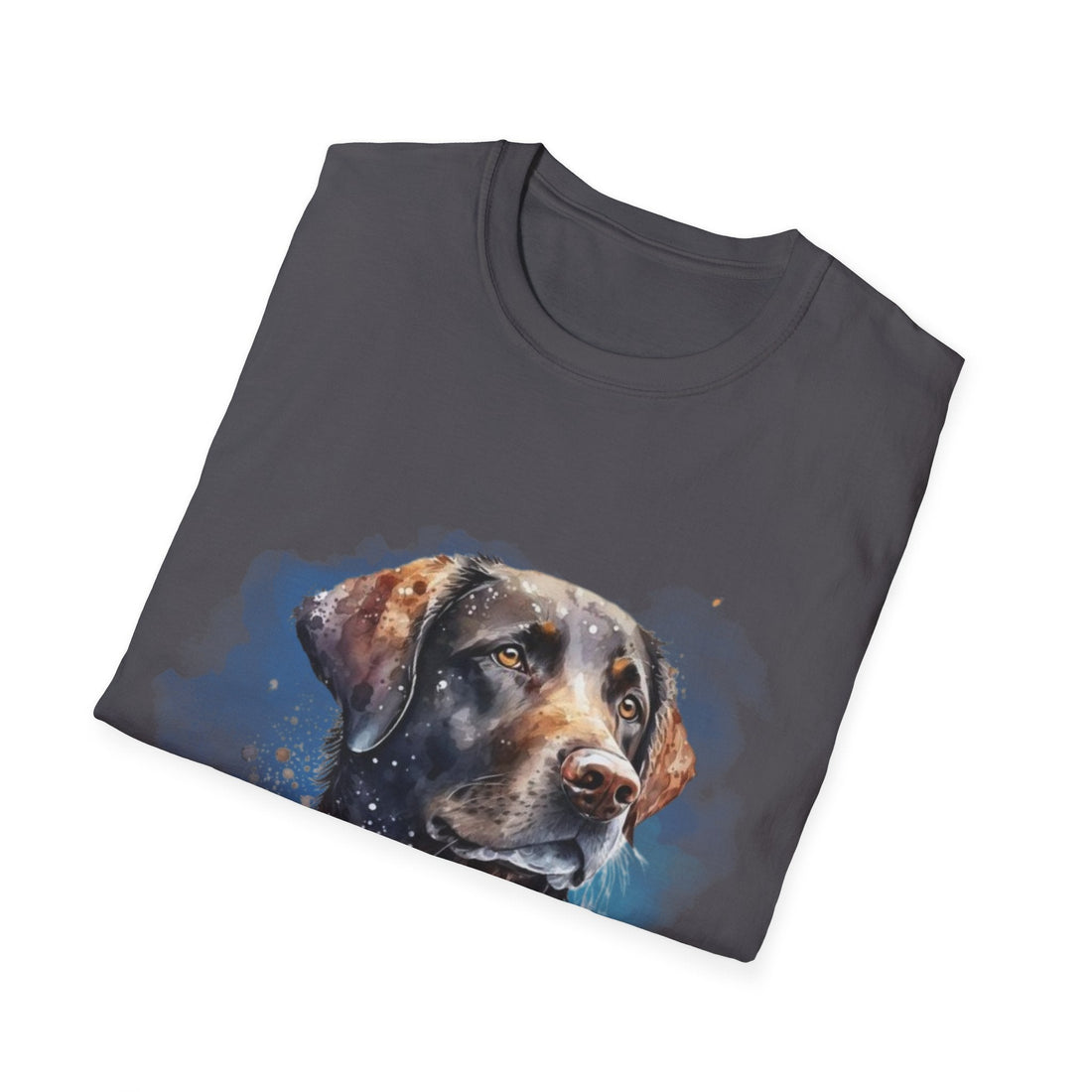Watercolor Dog Art T-Shirt – Pet Lover Gift
