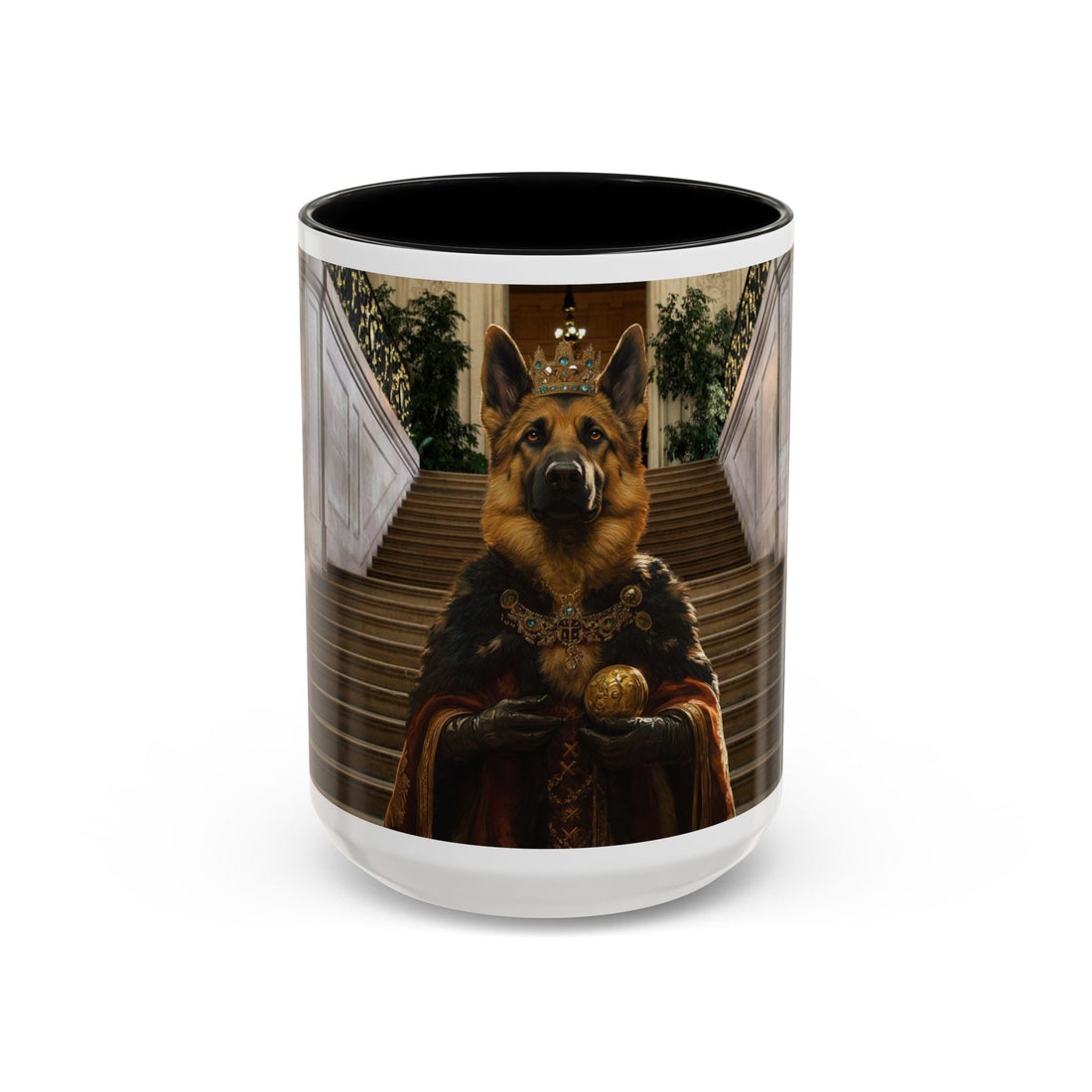 Regal German Shepherd Mug – Dog Lover Gift