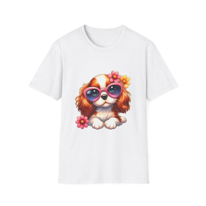 Cute Dog Glasses T-Shirt – Pet Lover Gift