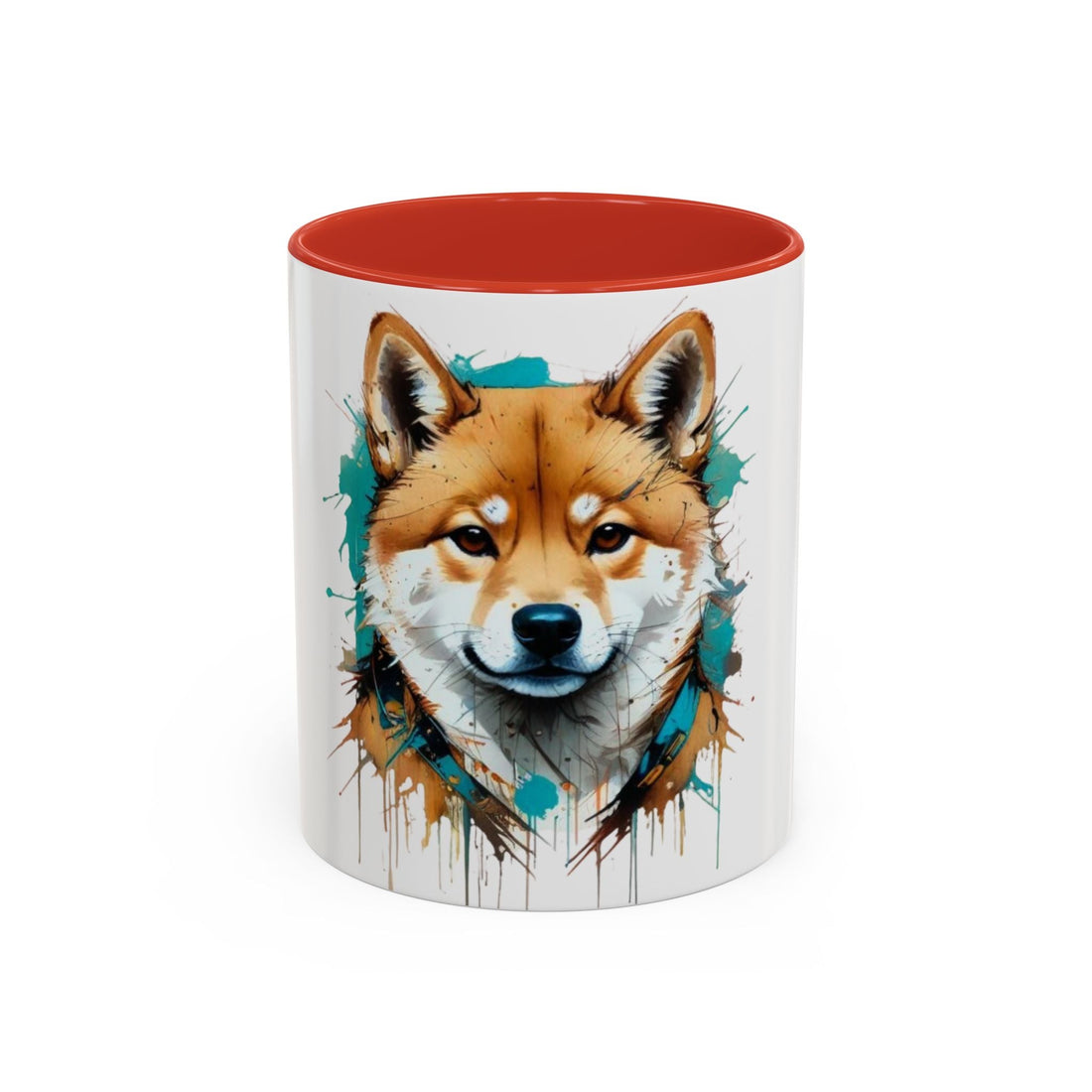 Artistic Shiba Inu Mug – Unique Dog Gift