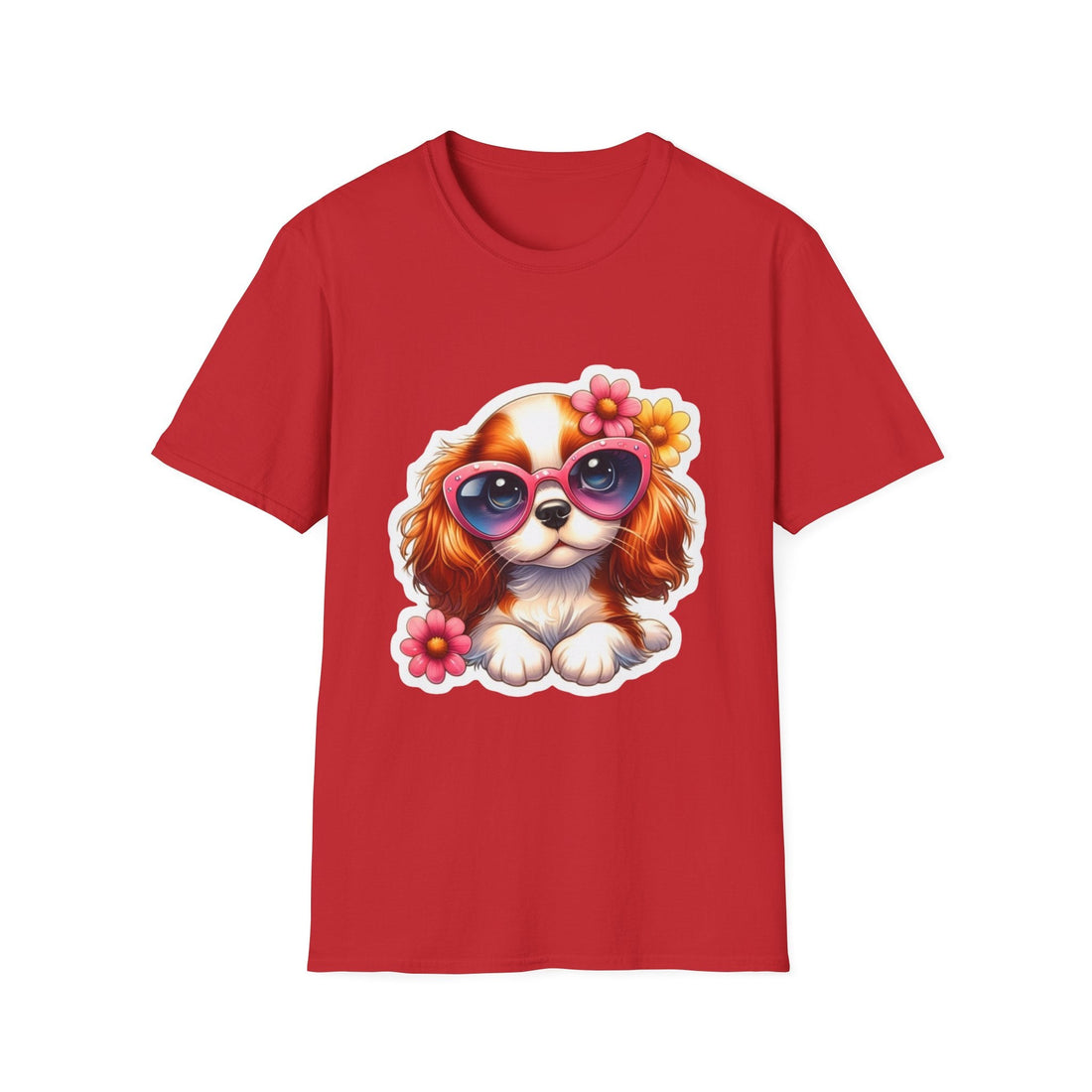 Cute Dog Glasses T-Shirt – Pet Lover Gift