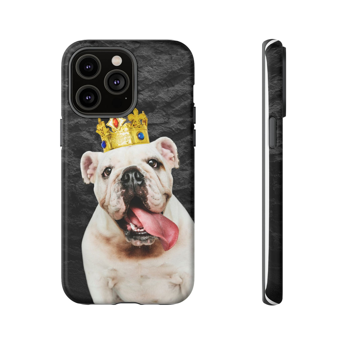 Crowned Dog Phone Case – Unique Pet Gift