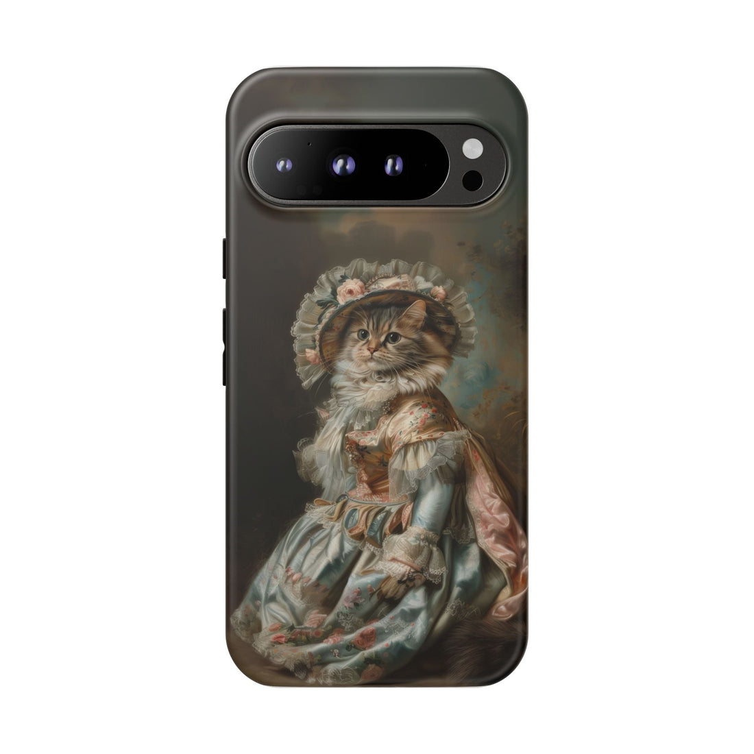 Charming Vintage Cat Phone Case – Unique Gift