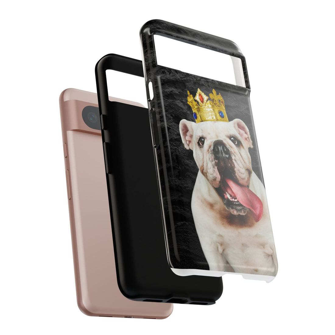 Crowned Dog Phone Case – Unique Pet Gift
