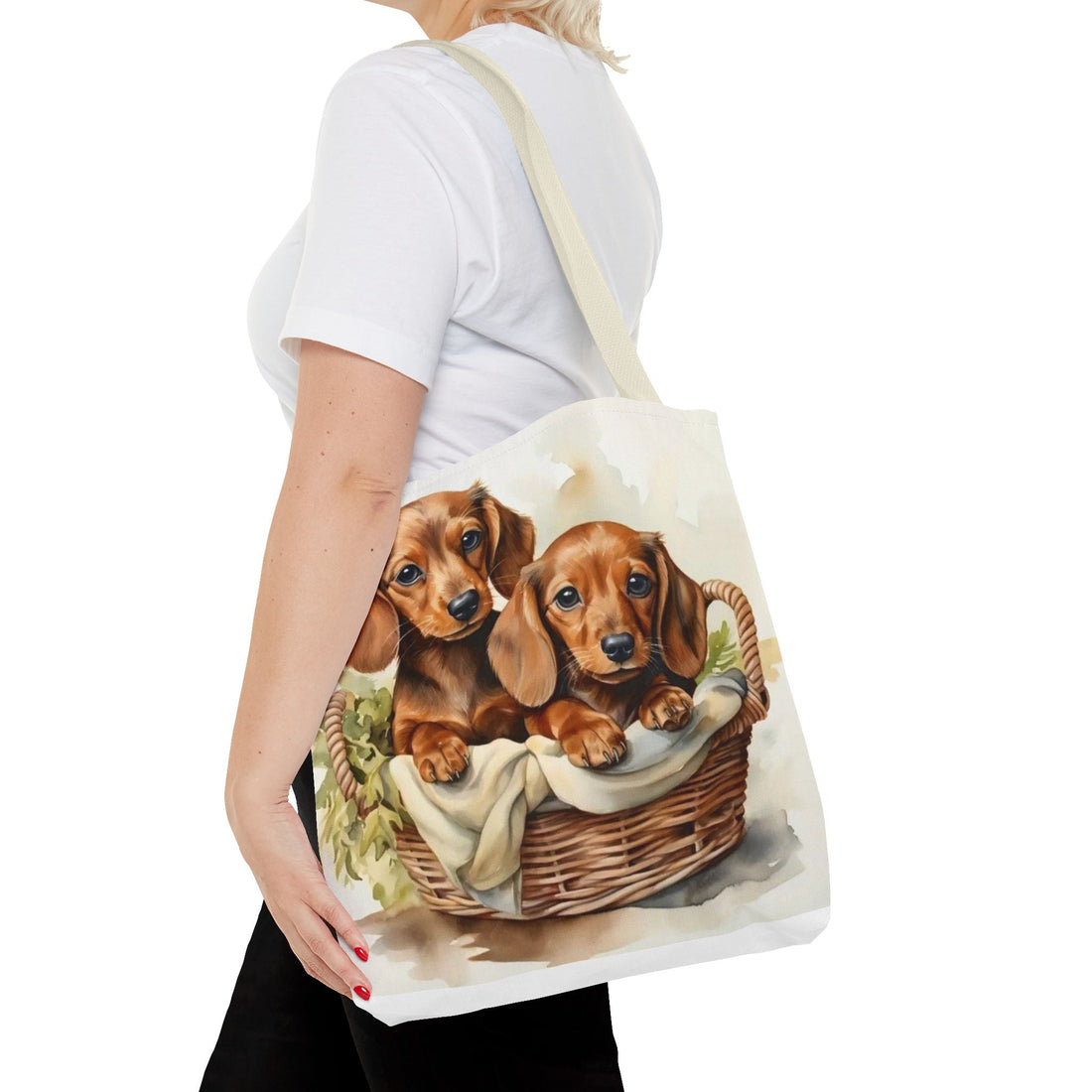 Dachshund Dog Portrait Tote – Pet Lover Gift