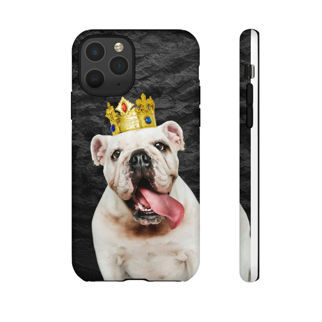 Crowned Dog Phone Case – Unique Pet Gift
