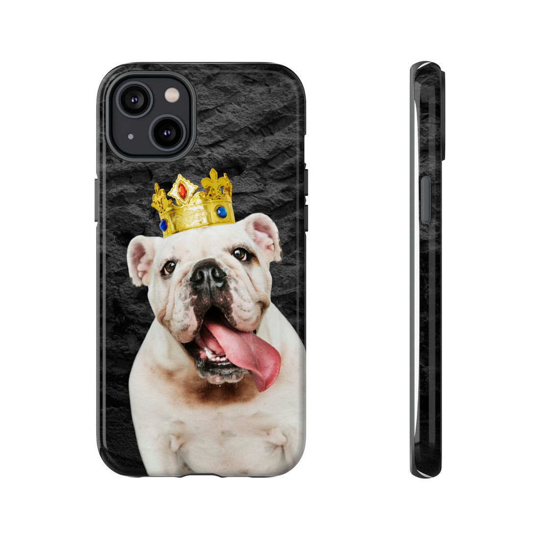 Crowned Dog Phone Case – Unique Pet Gift