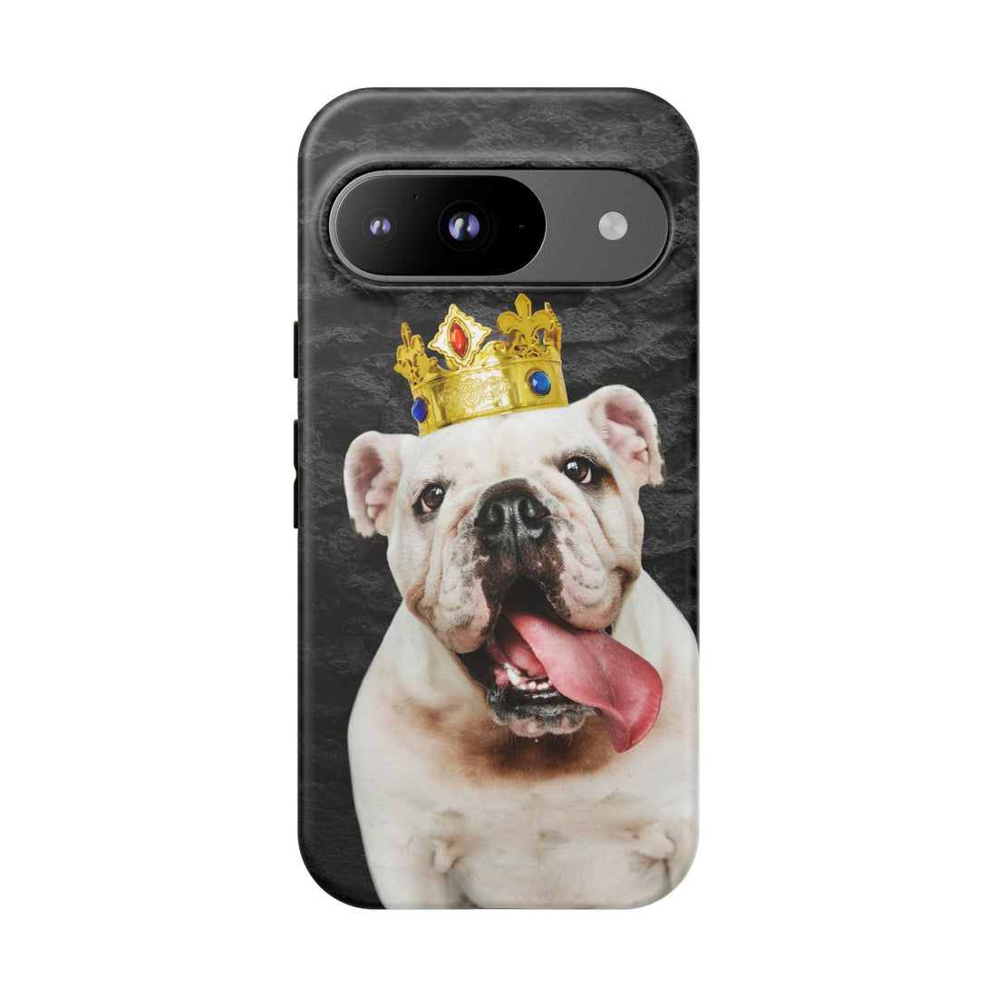 Crowned Dog Phone Case – Unique Pet Gift