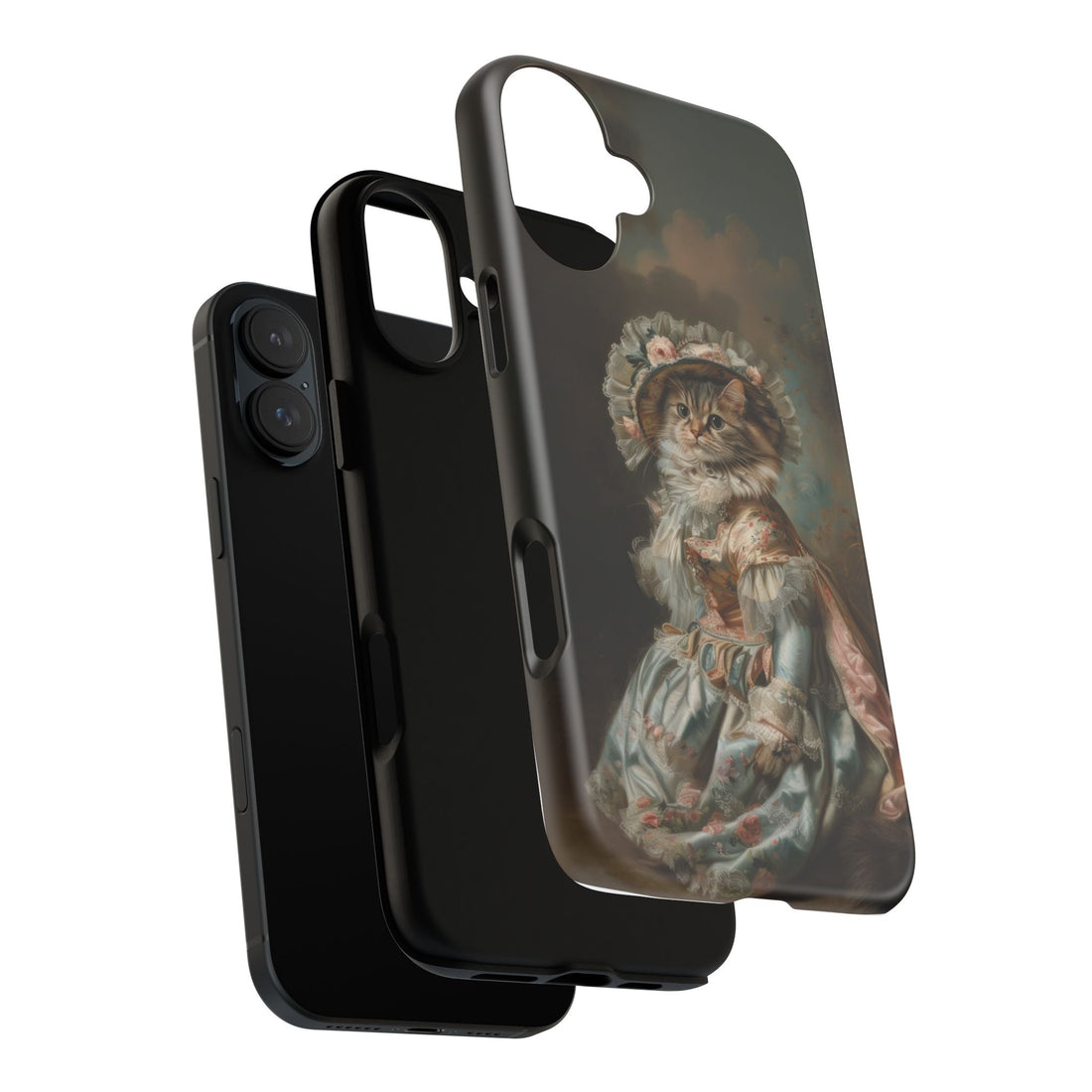 Charming Vintage Cat Phone Case – Unique Gift