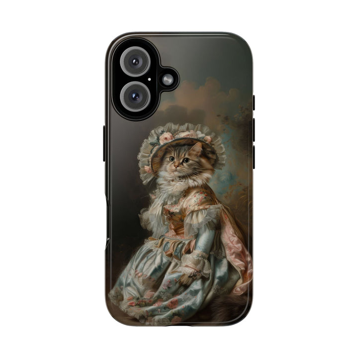 Charming Vintage Cat Phone Case – Unique Gift