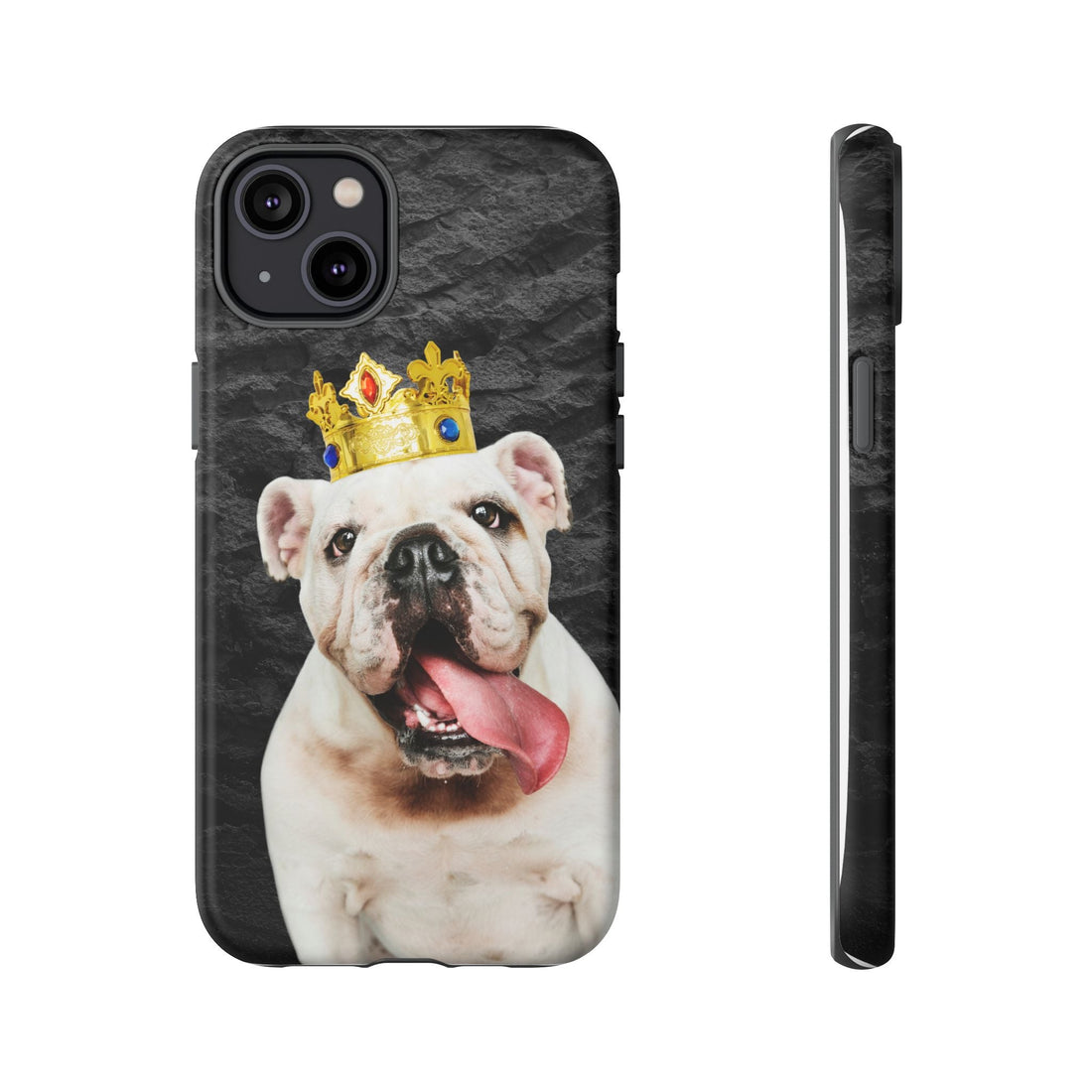 Crowned Dog Phone Case – Unique Pet Gift