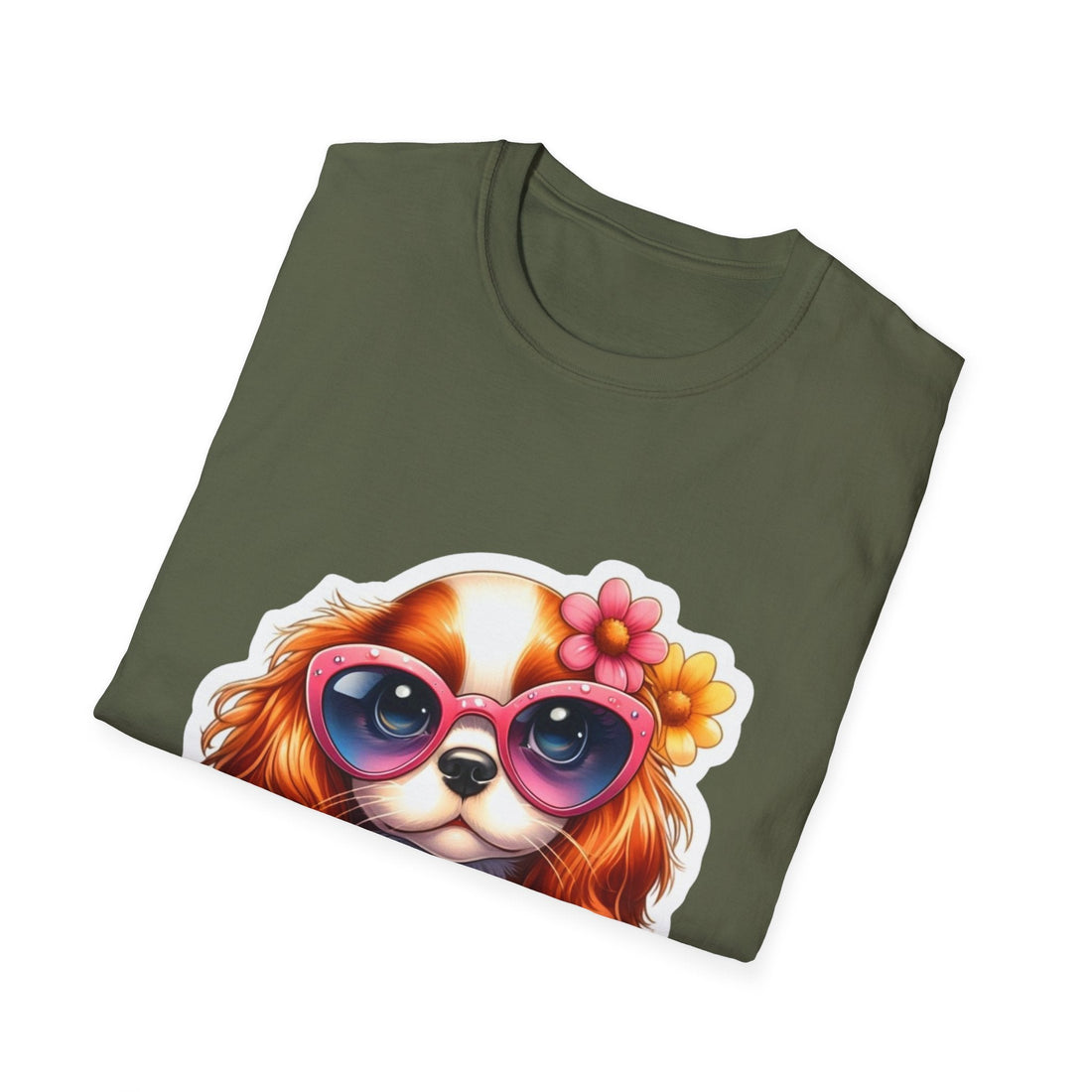 Cute Dog Glasses T-Shirt – Pet Lover Gift