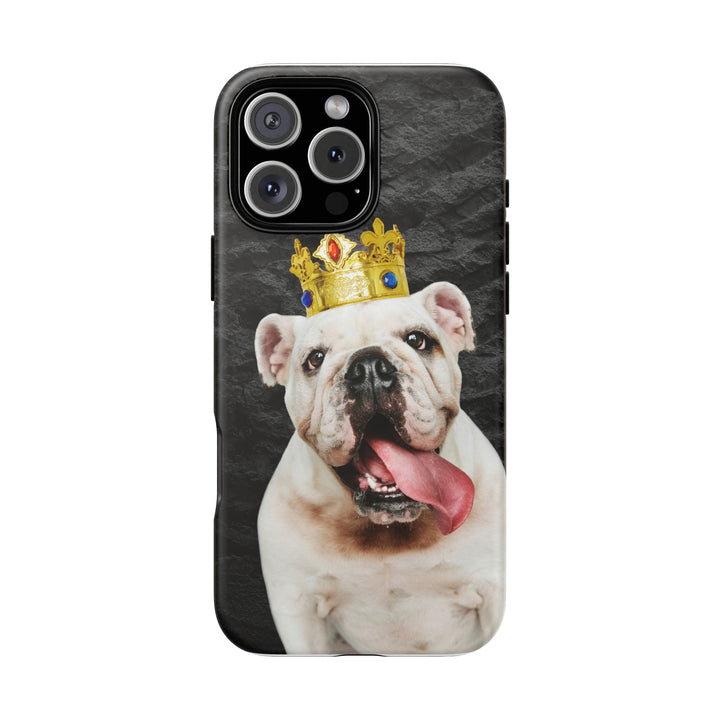 Crowned Dog Phone Case – Unique Pet Gift