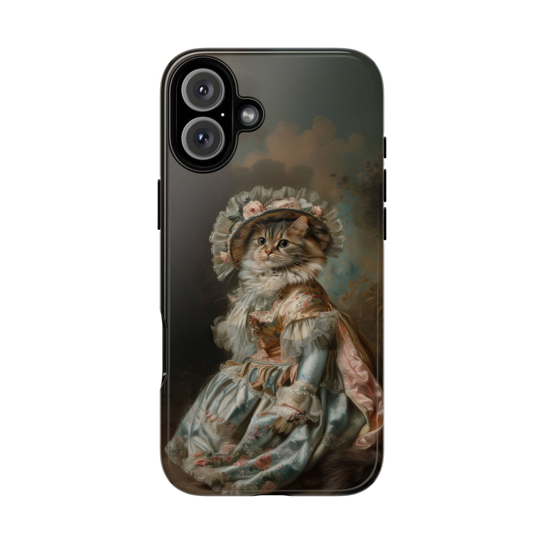 Charming Vintage Cat Phone Case – Unique Gift