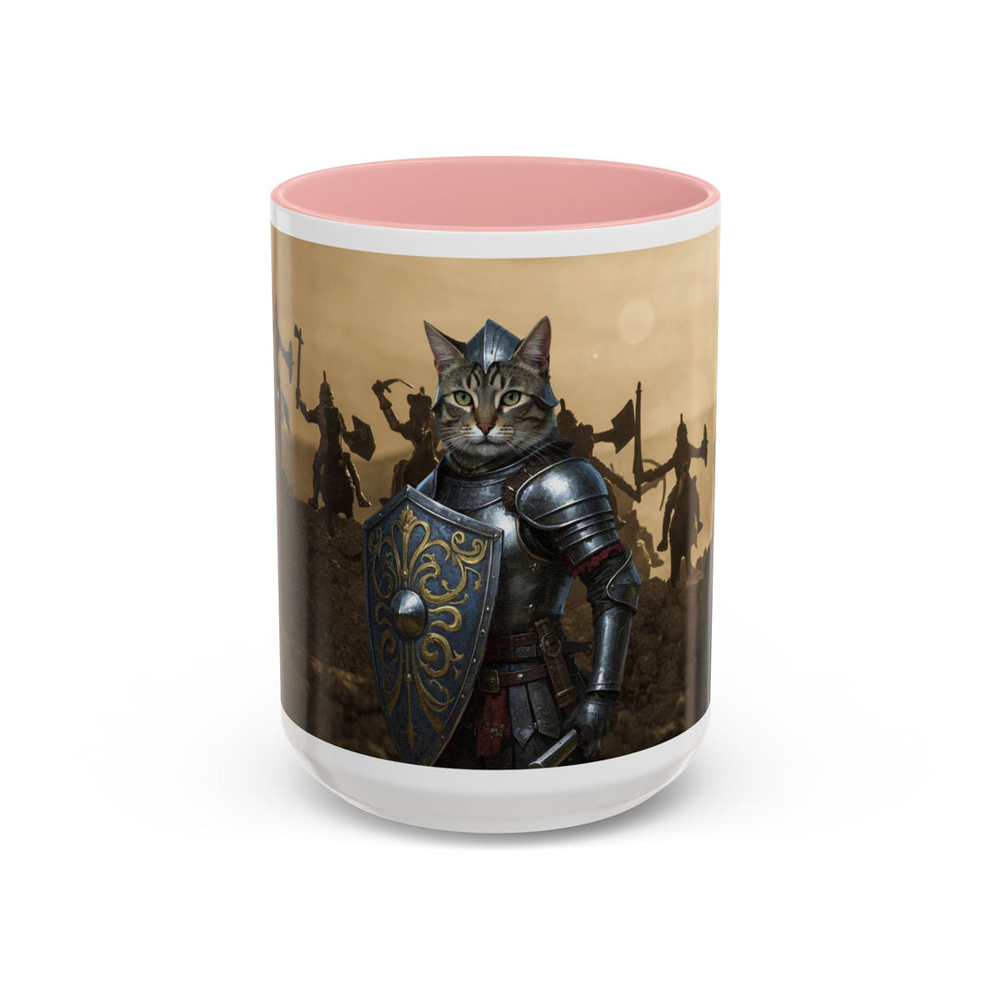 Knight Cat Coffee Mug – Unique Fantasy Gift