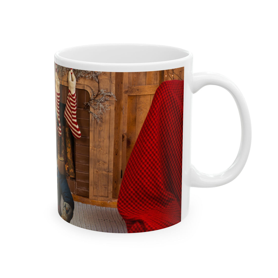 Whimsical Beagle Mug – Festive Holiday Gift