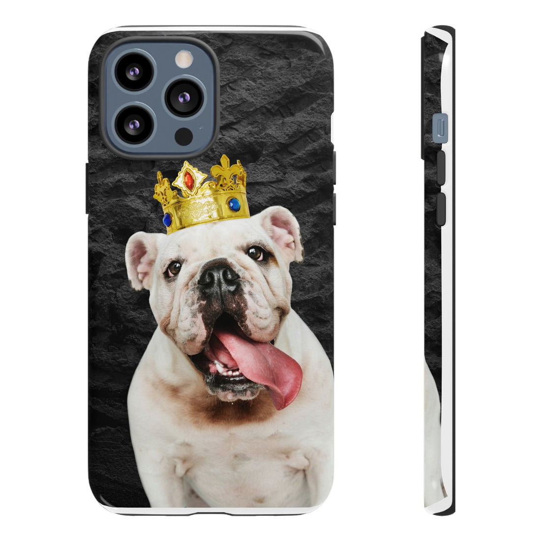 Crowned Dog Phone Case – Unique Pet Gift