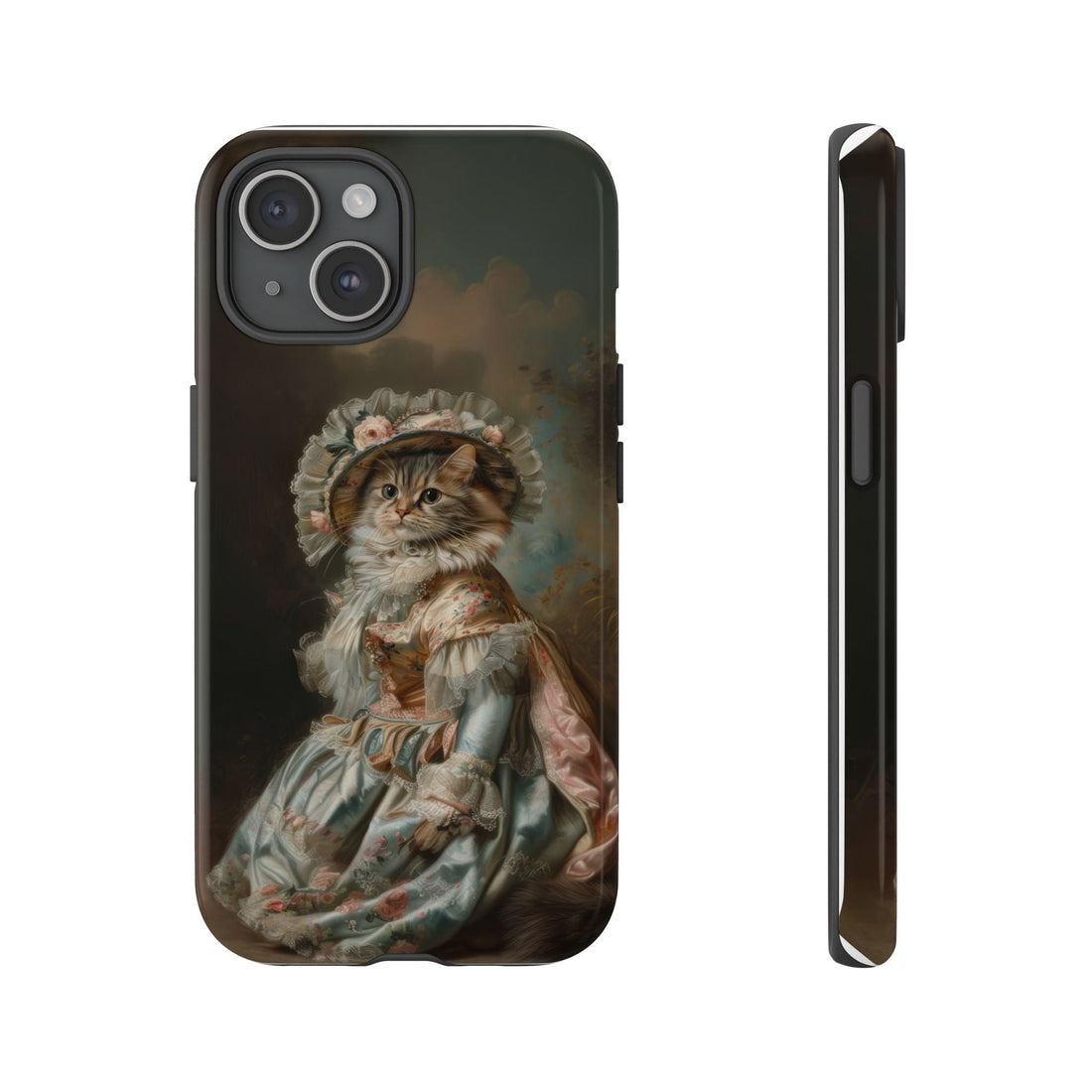 Charming Vintage Cat Phone Case – Unique Gift