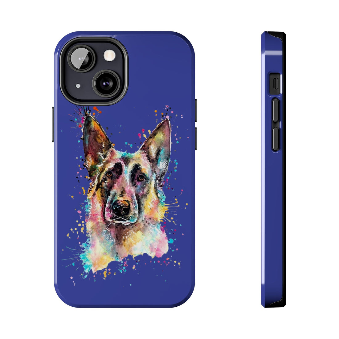 Vibrant Dog Art Tough Phone Case – Unique Gift