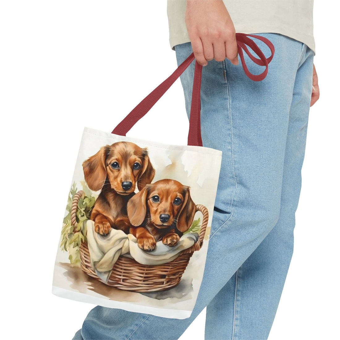 Dachshund Dog Portrait Tote – Pet Lover Gift