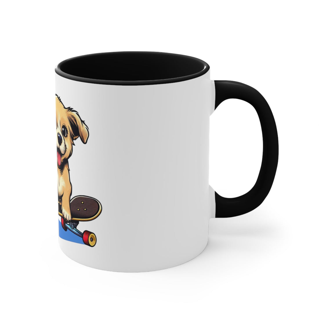 Skateboarding Puppy Mug – Funny Dog Gift