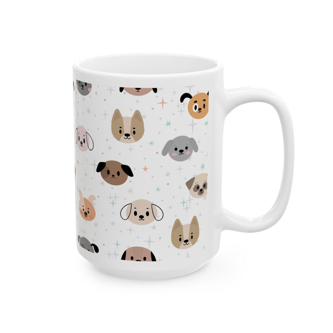 Cute Dog Lovers Ceramic Mug – Perfect Gift