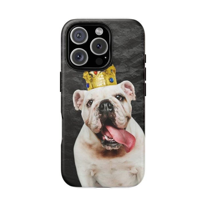 Crowned Dog Phone Case – Unique Pet Gift