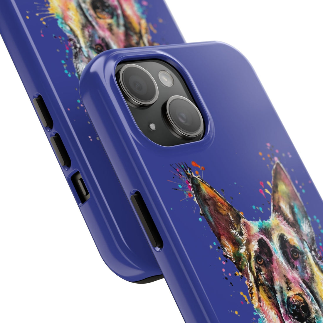 Vibrant Dog Art Tough Phone Case – Unique Gift