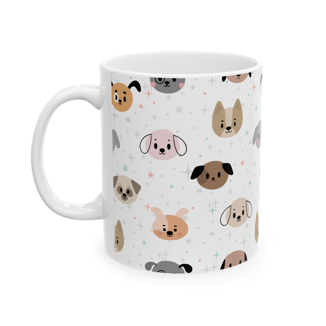Cute Dog Lovers Ceramic Mug – Perfect Gift