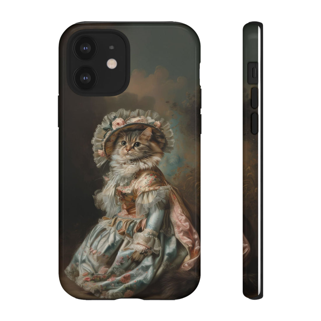 Charming Vintage Cat Phone Case – Unique Gift
