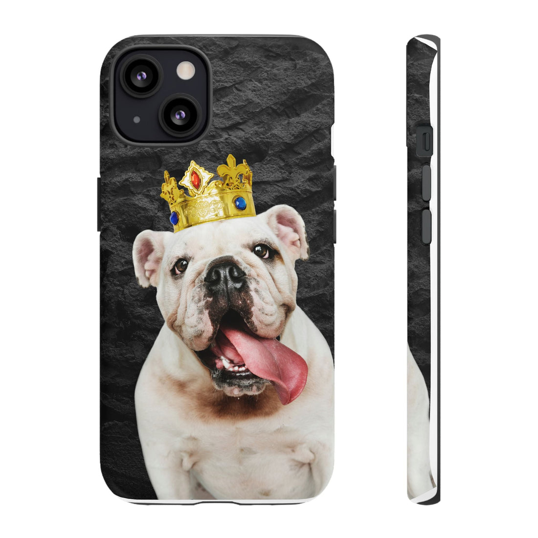 Crowned Dog Phone Case – Unique Pet Gift