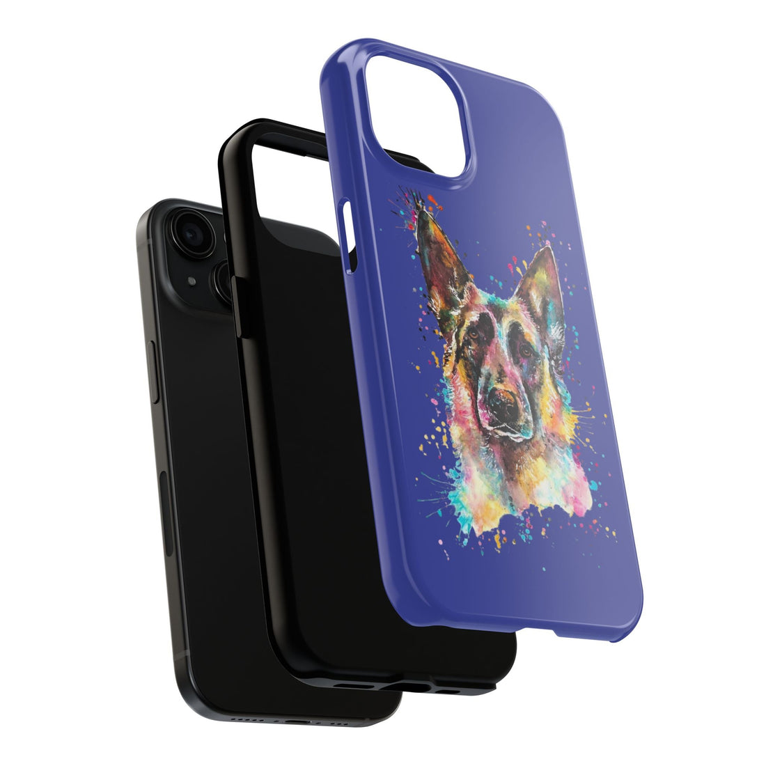 Vibrant Dog Art Tough Phone Case – Unique Gift