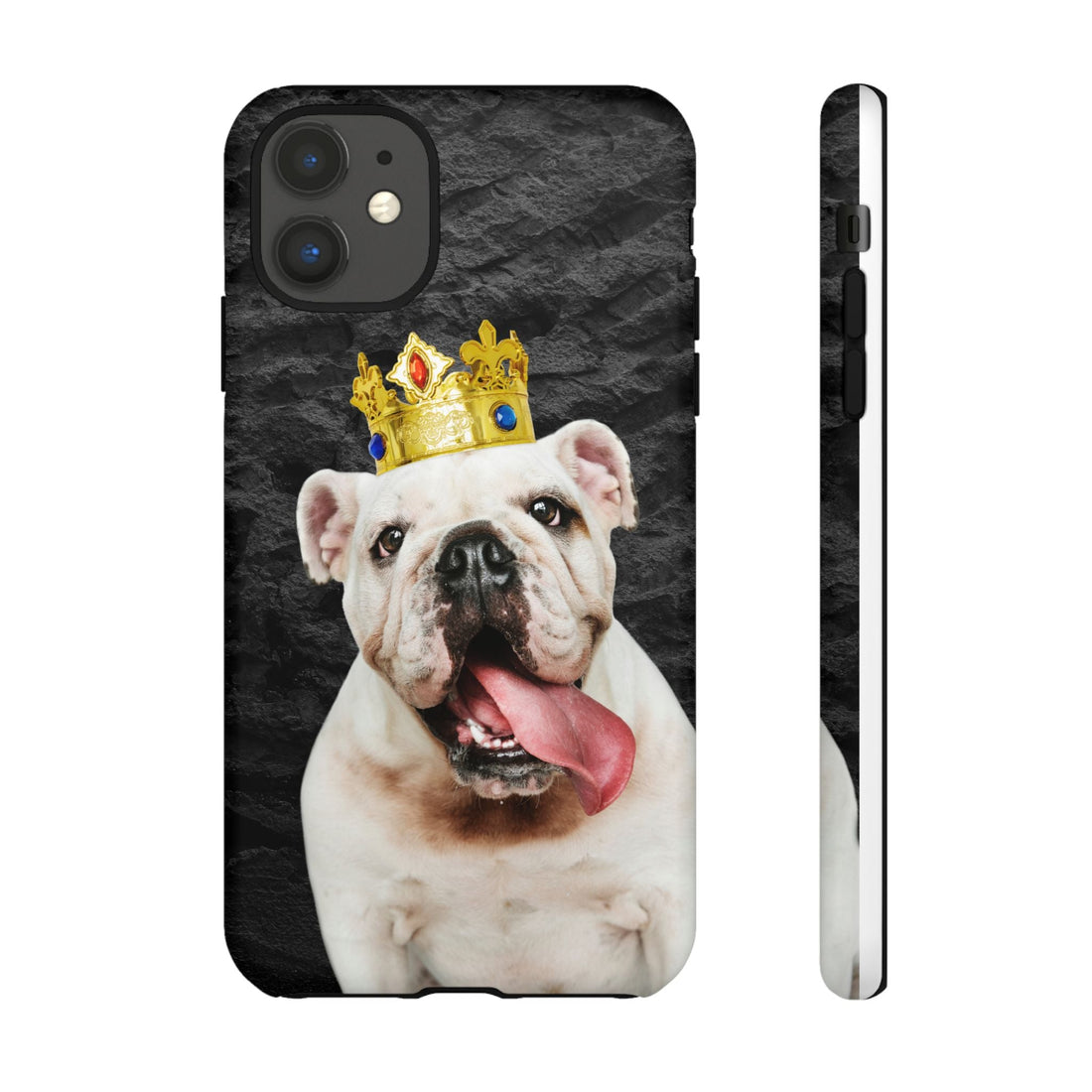 Crowned Dog Phone Case – Unique Pet Gift