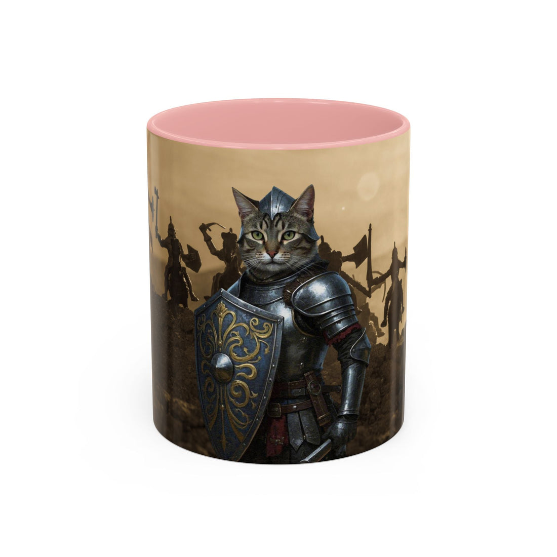 Knight Cat Coffee Mug – Unique Fantasy Gift