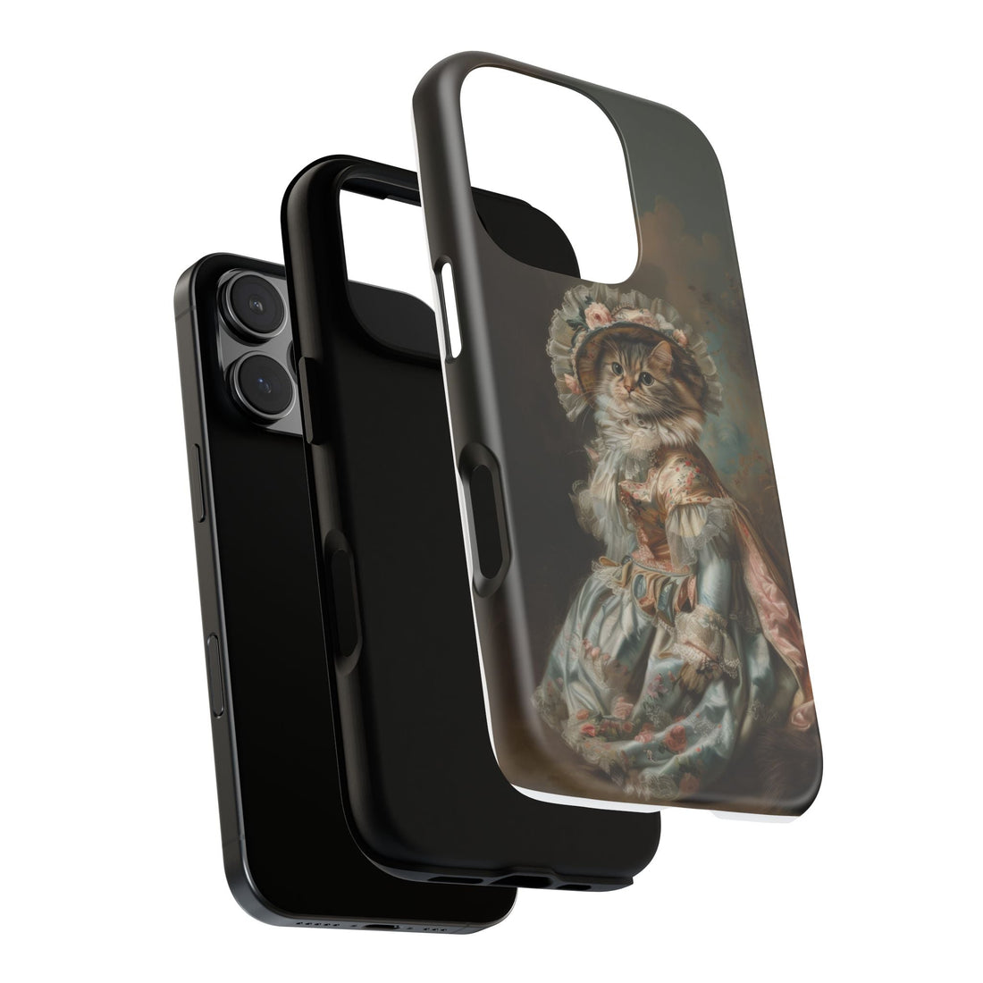 Charming Vintage Cat Phone Case – Unique Gift