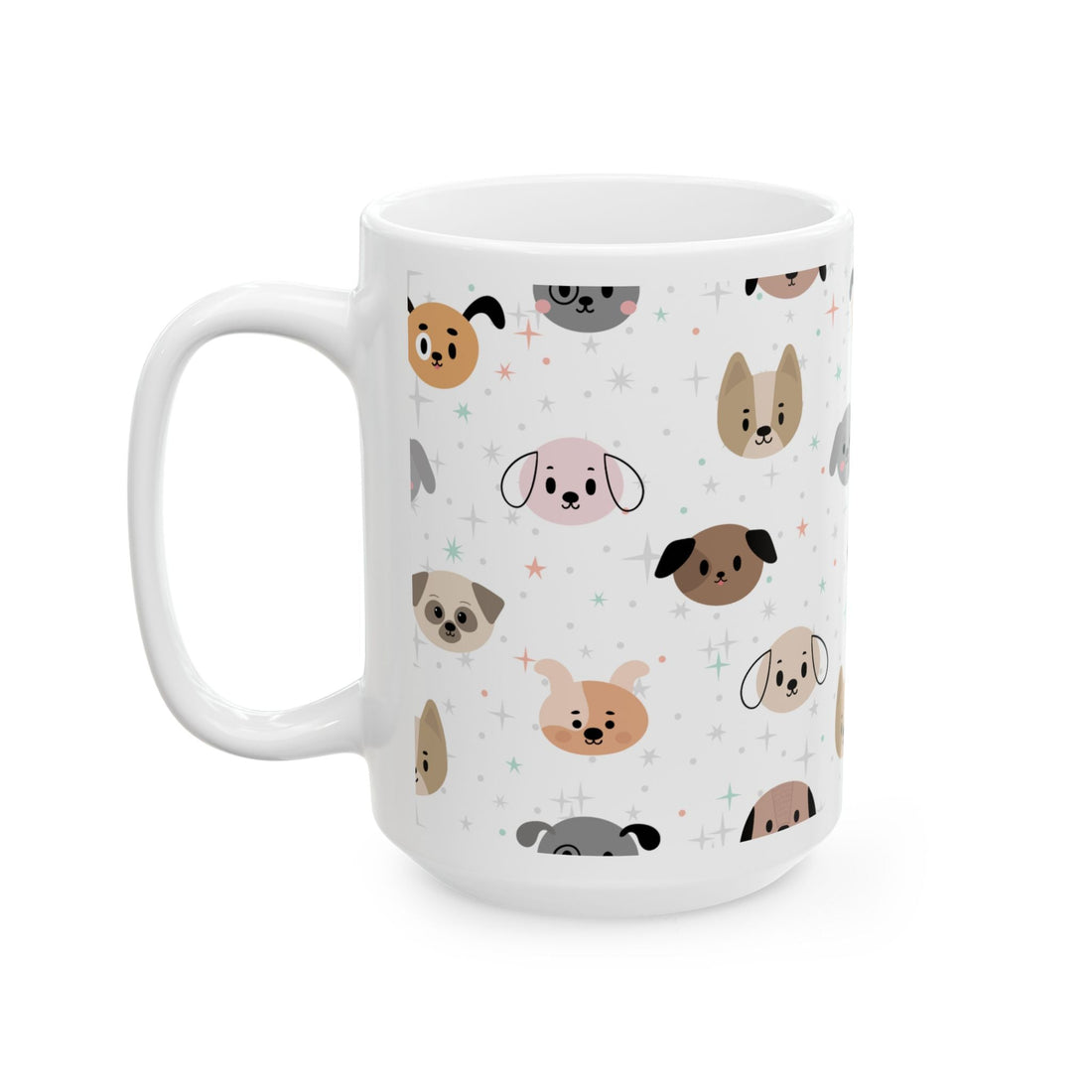 Cute Dog Lovers Ceramic Mug – Perfect Gift