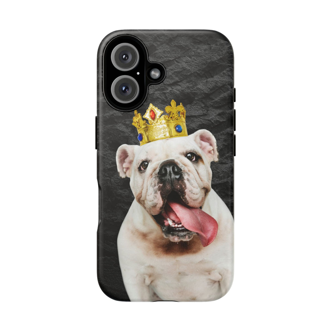 Crowned Dog Phone Case – Unique Pet Gift