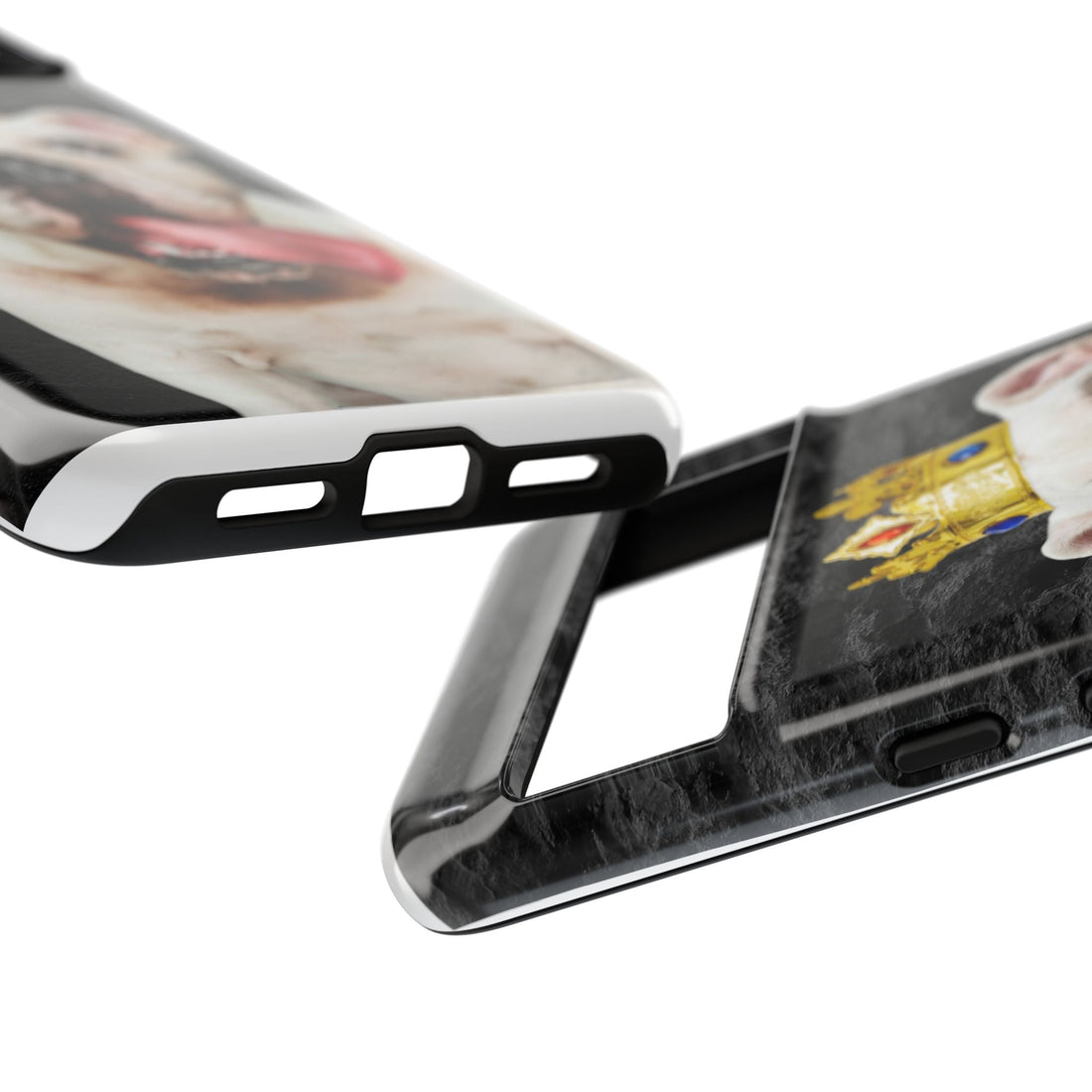 Crowned Dog Phone Case – Unique Pet Gift