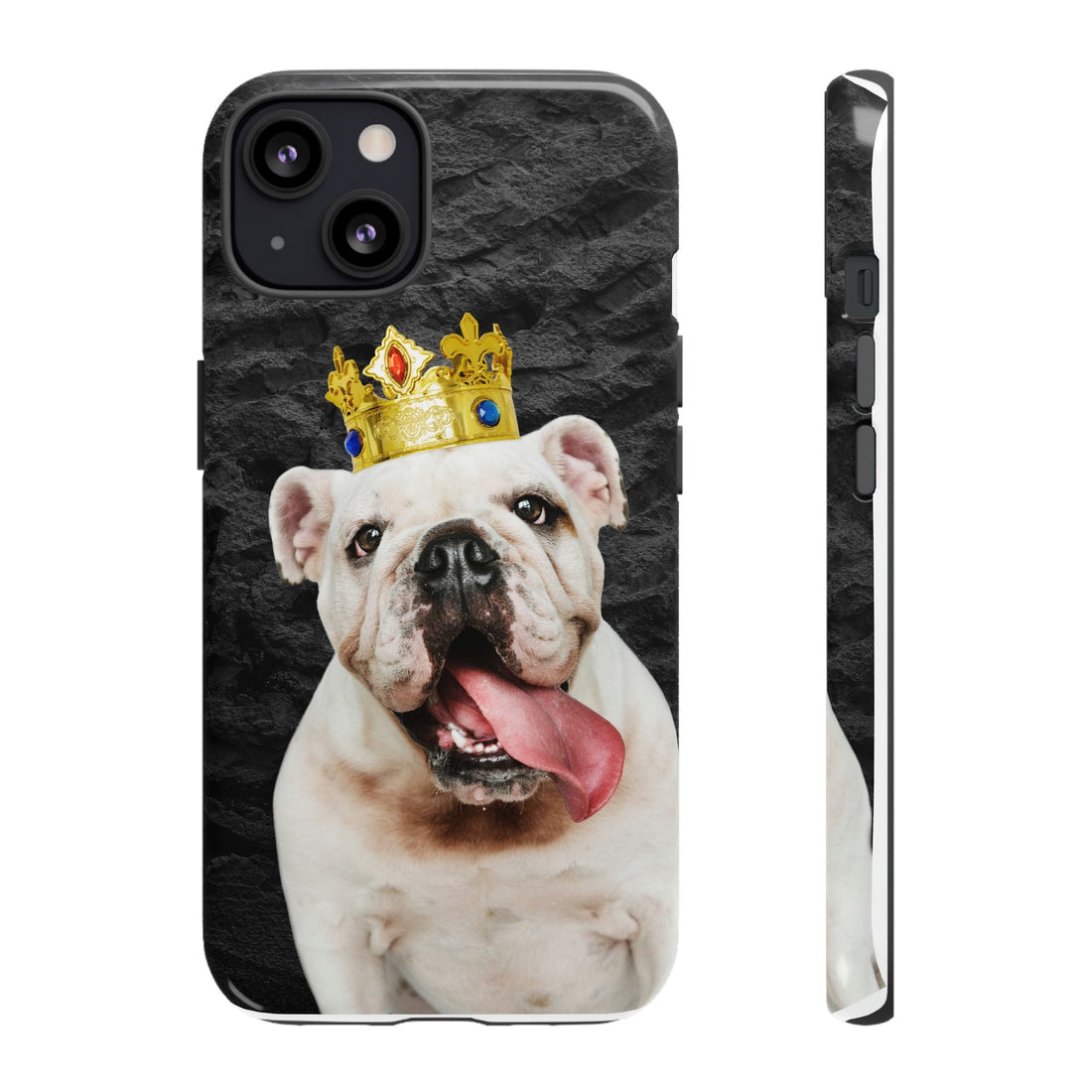 Crowned Dog Phone Case – Unique Pet Gift