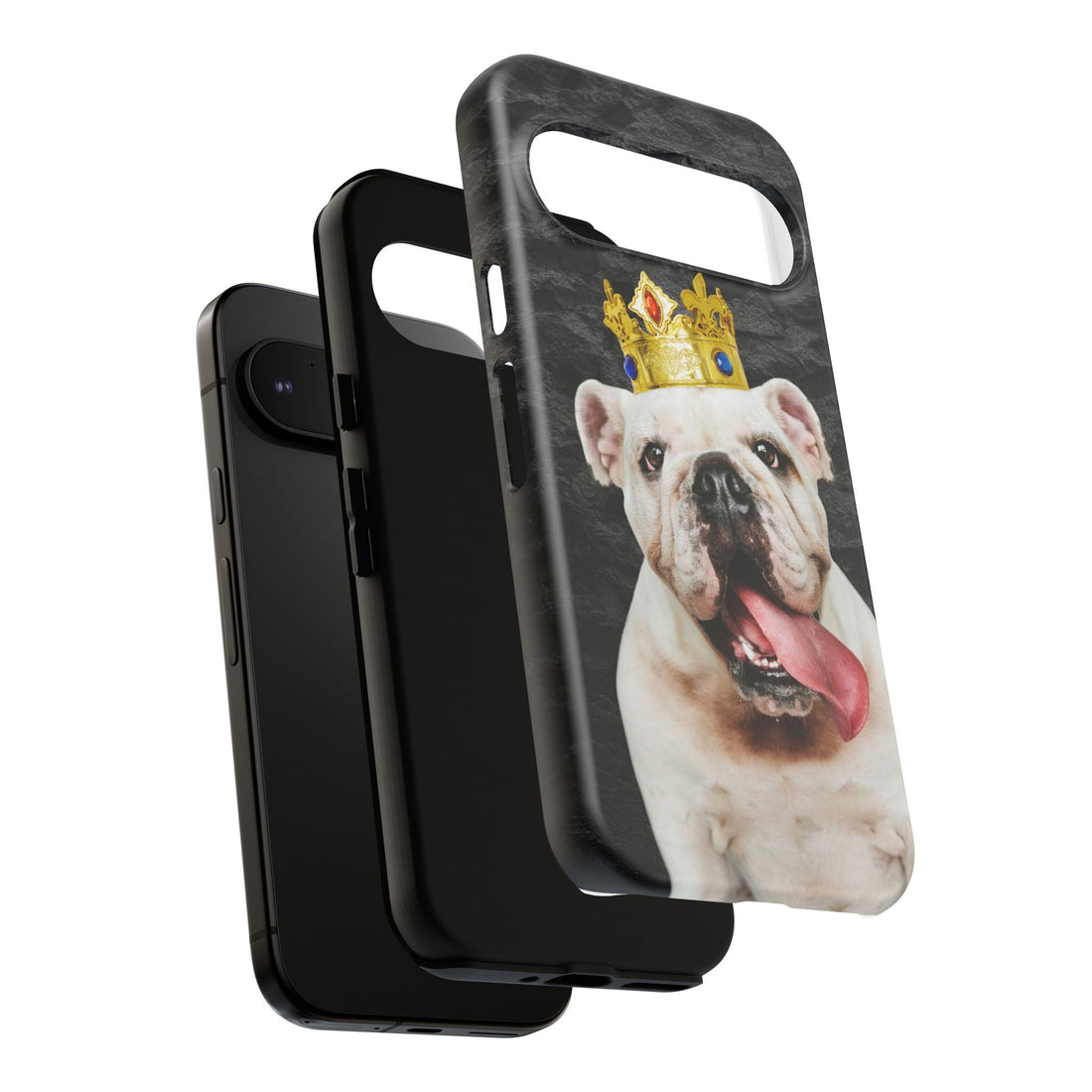 Crowned Dog Phone Case – Unique Pet Gift