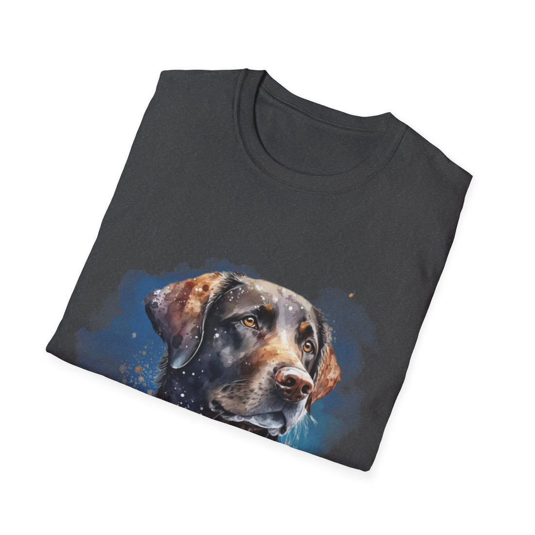 Watercolor Dog Art T-Shirt – Pet Lover Gift